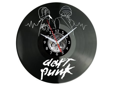 Daft Punk Vinyl Zegar Ścienny Płyta Winylowa Nowoczesny Dekoracyjny Na Prezent Urodziny