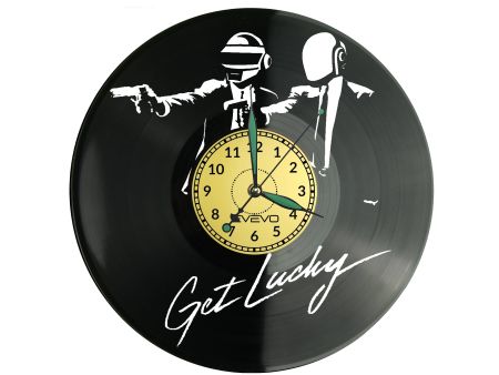 Daft Punk Vinyl Zegar Ścienny Płyta Winylowa Nowoczesny Dekoracyjny Na Prezent Urodziny