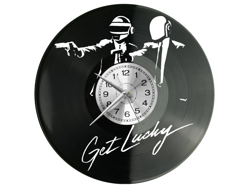 Daft Punk Vinyl Zegar Ścienny Płyta Winylowa Nowoczesny Dekoracyjny Na Prezent Urodziny