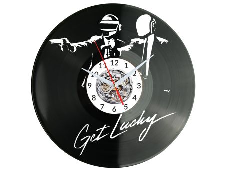 Daft Punk Vinyl Zegar Ścienny Płyta Winylowa Nowoczesny Dekoracyjny Na Prezent Urodziny