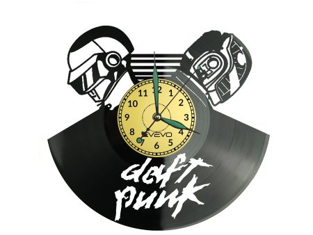 Daft Punk Vinyl Zegar Ścienny Płyta Winylowa Nowoczesny Dekoracyjny Na Prezent Urodziny