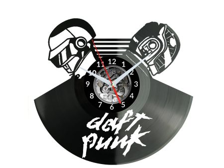 Daft Punk Vinyl Zegar Ścienny Płyta Winylowa Nowoczesny Dekoracyjny Na Prezent Urodziny