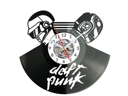 Daft Punk Vinyl Zegar Ścienny Płyta Winylowa Nowoczesny Dekoracyjny Na Prezent Urodziny