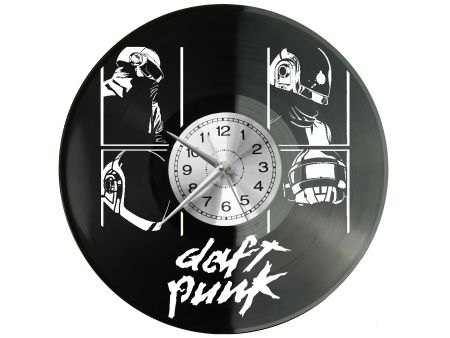 Daft Punk Vinyl Zegar Ścienny Płyta Winylowa Nowoczesny Dekoracyjny Na Prezent Urodziny