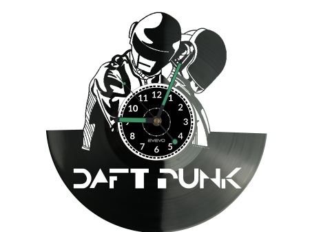 Daft Punk Vinyl Zegar Ścienny Płyta Winylowa Nowoczesny Dekoracyjny Na Prezent Urodziny