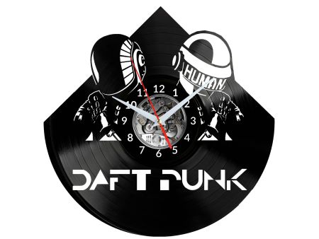 Daft Punk Vinyl Zegar Ścienny Płyta Winylowa Nowoczesny Dekoracyjny Na Prezent Urodziny