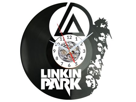 Linkin Park Vinyl Zegar Ścienny Płyta Winylowa Nowoczesny Dekoracyjny Na Prezent Urodziny