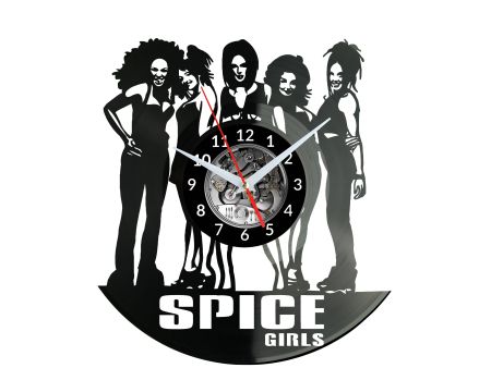 Spice Girls Vinyl Zegar Ścienny Płyta Winylowa Nowoczesny Dekoracyjny Na Prezent Urodziny