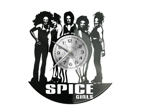 Spice Girls Vinyl Zegar Ścienny Płyta Winylowa Nowoczesny Dekoracyjny Na Prezent Urodziny