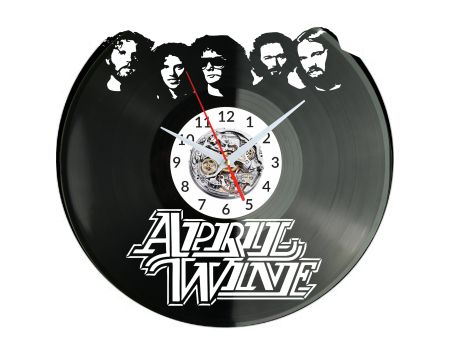 April Wine Vinyl Zegar Ścienny Płyta Winylowa Nowoczesny Dekoracyjny Na Prezent Urodziny