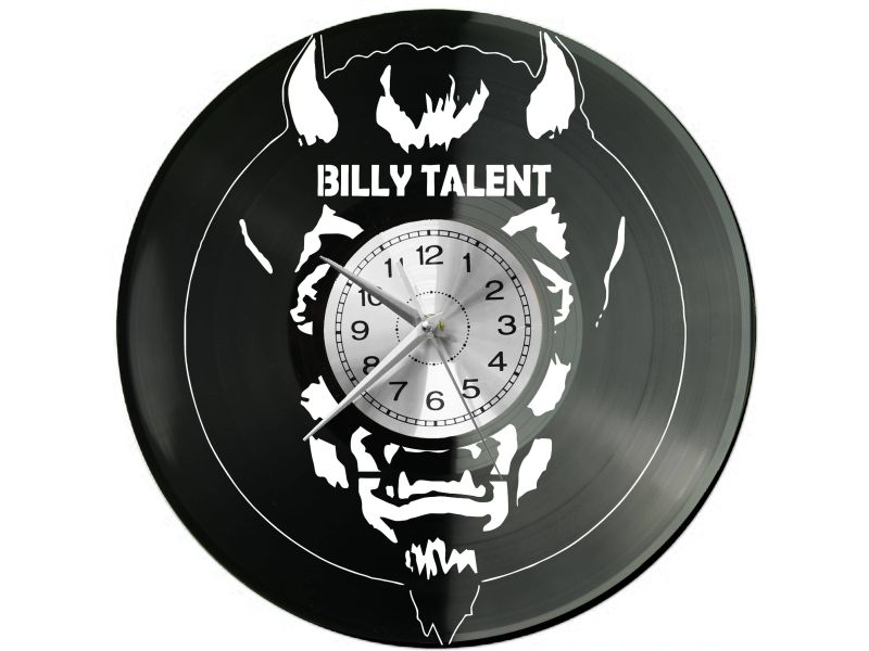 BILLY TALENT Vinyl Zegar Ścienny Płyta Winylowa Nowoczesny Dekoracyjny Na Prezent Urodziny