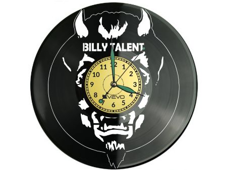 BILLY TALENT Vinyl Zegar Ścienny Płyta Winylowa Nowoczesny Dekoracyjny Na Prezent Urodziny