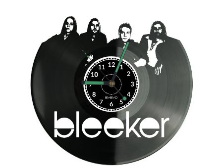 Bleeker Vinyl Zegar Ścienny Płyta Winylowa Nowoczesny Dekoracyjny Na Prezent Urodziny