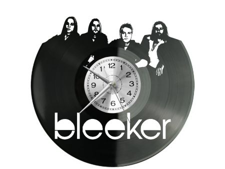 Bleeker Vinyl Zegar Ścienny Płyta Winylowa Nowoczesny Dekoracyjny Na Prezent Urodziny