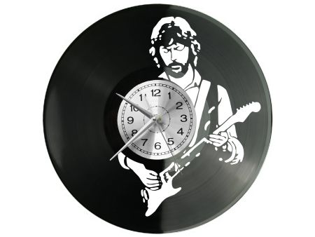 Eric Clapton Vinyl Zegar Ścienny Płyta Winylowa Nowoczesny Dekoracyjny Na Prezent Urodziny