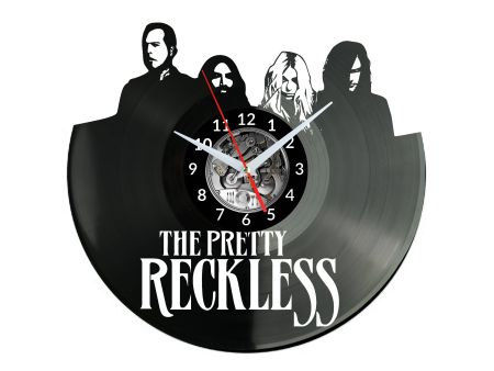 Pretty Reckless Vinyl Zegar Ścienny Płyta Winylowa Nowoczesny Dekoracyjny Na Prezent Urodziny