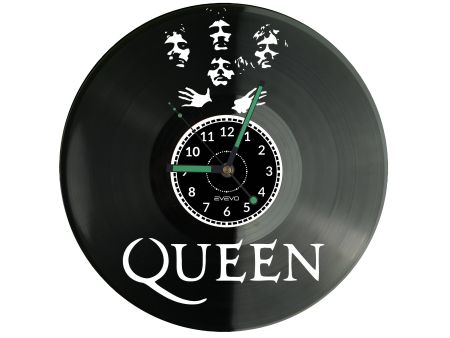 QUEEN Vinyl Zegar Ścienny Płyta Winylowa Nowoczesny Dekoracyjny Na Prezent Urodziny