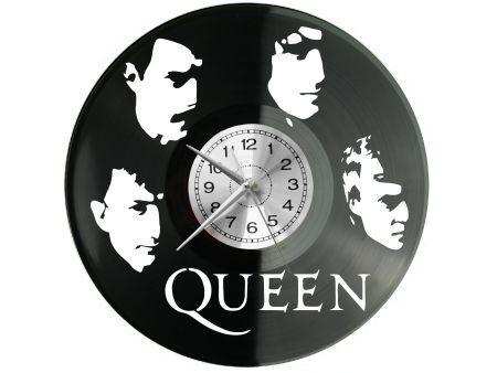 QUEEN Vinyl Zegar Ścienny Płyta Winylowa Nowoczesny Dekoracyjny Na Prezent Urodziny