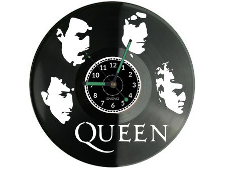 QUEEN Vinyl Zegar Ścienny Płyta Winylowa Nowoczesny Dekoracyjny Na Prezent Urodziny