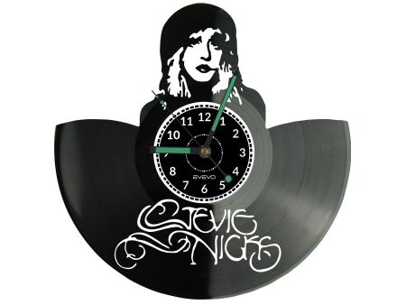 Stevie Nicks  Vinyl Zegar Ścienny Płyta Winylowa Nowoczesny Dekoracyjny Na Prezent Urodziny