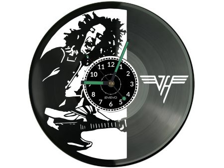 VanHalen Vinyl Zegar Ścienny Płyta Winylowa Nowoczesny Dekoracyjny Na Prezent Urodziny