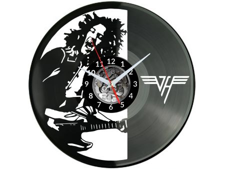 VanHalen Vinyl Zegar Ścienny Płyta Winylowa Nowoczesny Dekoracyjny Na Prezent Urodziny