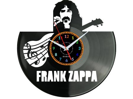 ZAPPA Vinyl Zegar Ścienny Płyta Winylowa Nowoczesny Dekoracyjny Na Prezent Urodziny