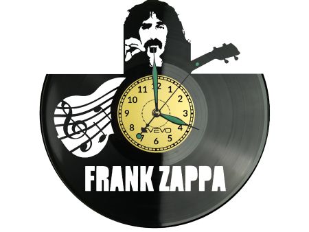 ZAPPA Vinyl Zegar Ścienny Płyta Winylowa Nowoczesny Dekoracyjny Na Prezent Urodziny