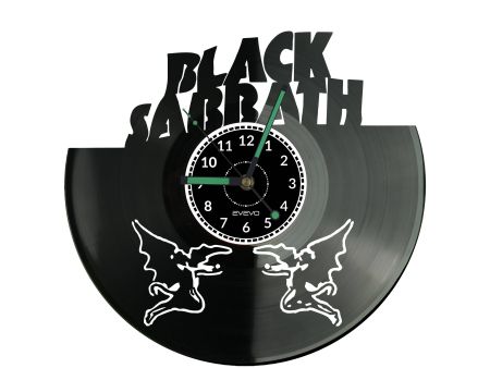 Black Sabbath Vinyl Zegar Ścienny Płyta Winylowa Nowoczesny Dekoracyjny Na Prezent Urodziny