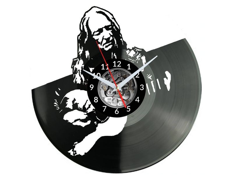 Willie Nelson Vinyl Zegar Ścienny Płyta Winylowa Nowoczesny Dekoracyjny Na Prezent Urodziny