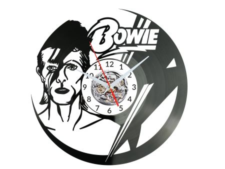 DAWID BOWIE Vinyl Zegar Ścienny Płyta Winylowa Nowoczesny Dekoracyjny Na Prezent Urodziny