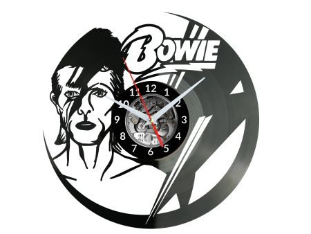 DAWID BOWIE Vinyl Zegar Ścienny Płyta Winylowa Nowoczesny Dekoracyjny Na Prezent Urodziny