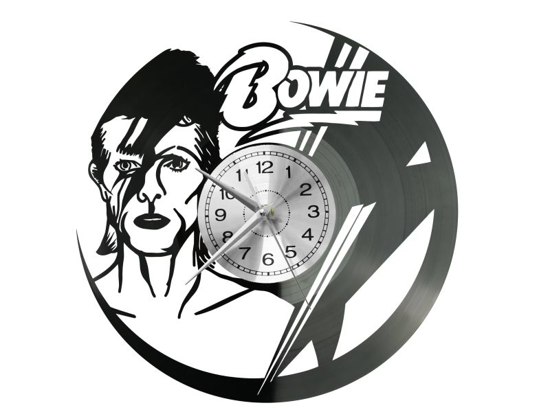 DAWID BOWIE Vinyl Zegar Ścienny Płyta Winylowa Nowoczesny Dekoracyjny Na Prezent Urodziny