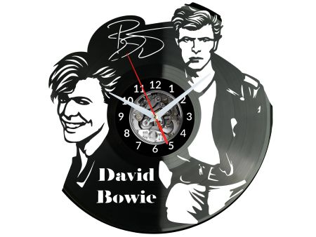 DAWID BOWIE Vinyl Zegar Ścienny Płyta Winylowa Nowoczesny Dekoracyjny Na Prezent Urodziny