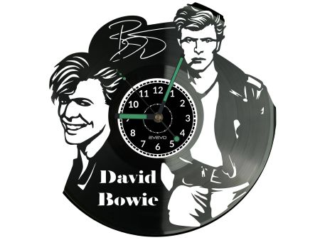 DAWID BOWIE Vinyl Zegar Ścienny Płyta Winylowa Nowoczesny Dekoracyjny Na Prezent Urodziny