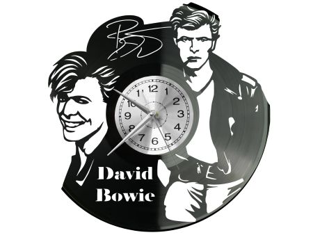 DAWID BOWIE Vinyl Zegar Ścienny Płyta Winylowa Nowoczesny Dekoracyjny Na Prezent Urodziny