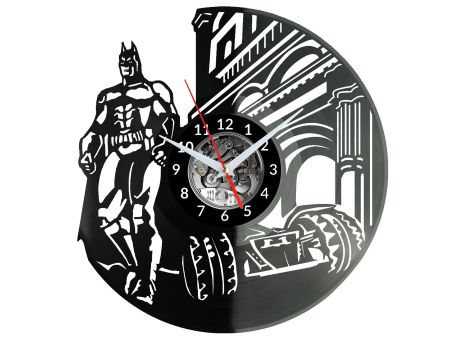 BATMAN Vinyl Zegar Ścienny Płyta Winylowa Nowoczesny Dekoracyjny Na Prezent Urodziny