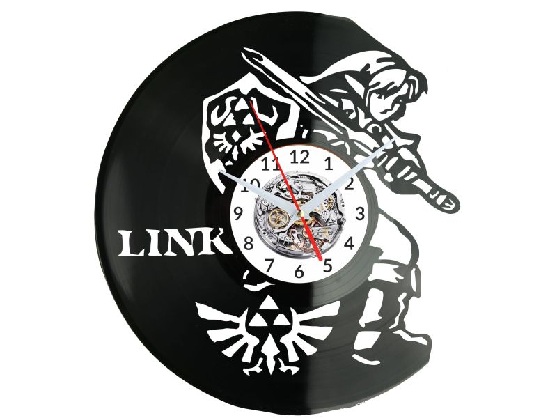 Zelda Vinyl Zegar Ścienny Płyta Winylowa Nowoczesny Dekoracyjny Na Prezent Urodziny