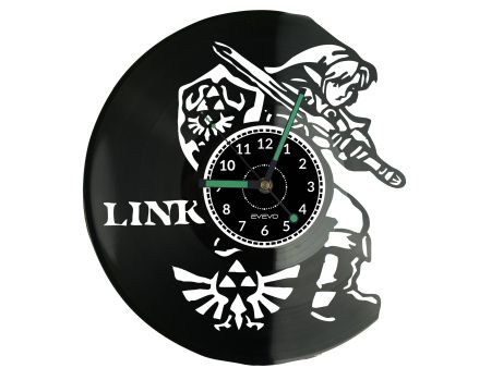 Zelda Vinyl Zegar Ścienny Płyta Winylowa Nowoczesny Dekoracyjny Na Prezent Urodziny