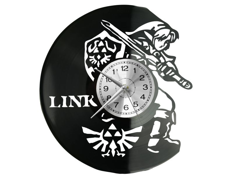 Zelda Vinyl Zegar Ścienny Płyta Winylowa Nowoczesny Dekoracyjny Na Prezent Urodziny