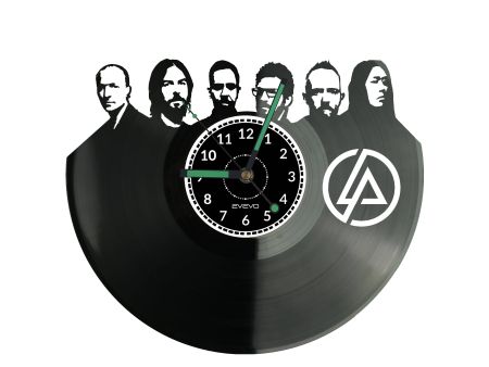 Linkin Park Vinyl Zegar Ścienny Płyta Winylowa Nowoczesny Dekoracyjny Na Prezent Urodziny