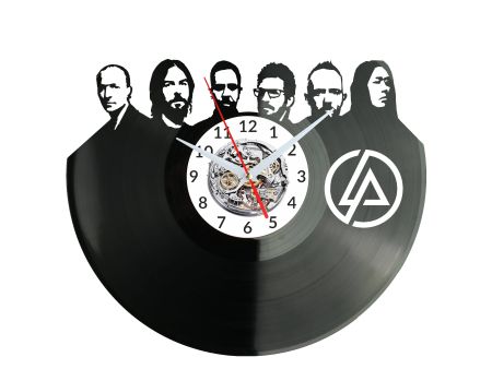 Linkin Park Vinyl Zegar Ścienny Płyta Winylowa Nowoczesny Dekoracyjny Na Prezent Urodziny