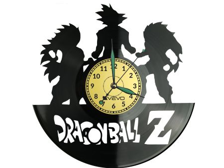 Dragon Ball Vinyl Zegar Ścienny Płyta Winylowa Nowoczesny Dekoracyjny Na Prezent Urodziny