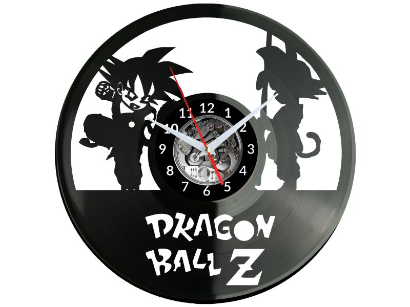 Dragon Ball Vinyl Zegar Ścienny Płyta Winylowa Nowoczesny Dekoracyjny Na Prezent Urodziny