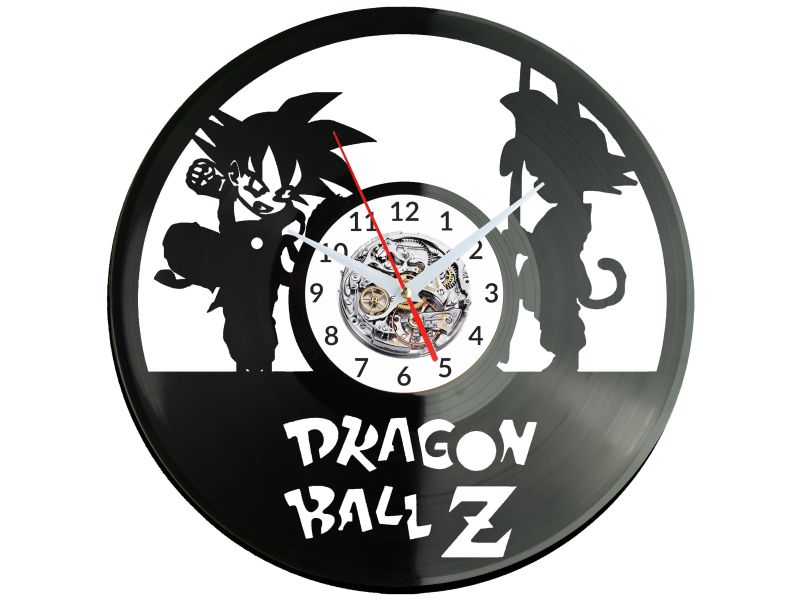 Dragon Ball Vinyl Zegar Ścienny Płyta Winylowa Nowoczesny Dekoracyjny Na Prezent Urodziny