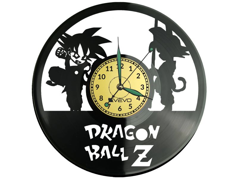 Dragon Ball Vinyl Zegar Ścienny Płyta Winylowa Nowoczesny Dekoracyjny Na Prezent Urodziny