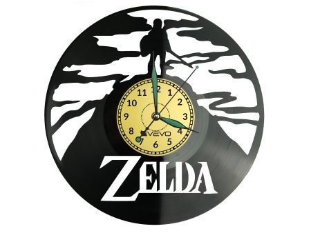 Zelda Vinyl Zegar Ścienny Płyta Winylowa Nowoczesny Dekoracyjny Na Prezent Urodziny