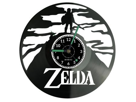 Zelda Vinyl Zegar Ścienny Płyta Winylowa Nowoczesny Dekoracyjny Na Prezent Urodziny