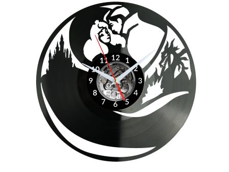 Walt Disney Sleeping Beauty Vinyl Zegar Ścienny Płyta Winylowa Nowoczesny Dekoracyjny Na Prezent Urodziny