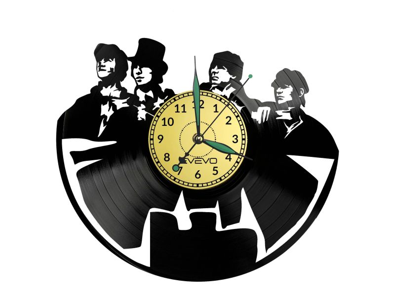 The Beatles Vinyl Zegar Ścienny Płyta Winylowa Nowoczesny Dekoracyjny Na Prezent Urodziny